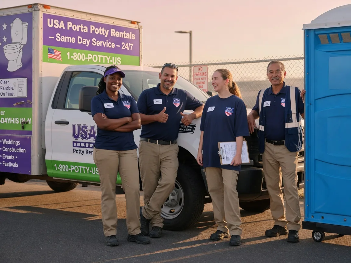 Porta Potty Rental company in Metamora, IL